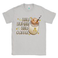 Moon Dust Half Human Half Coffee Classic Tee - CowhideDigitalArt