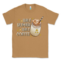 Toasted Coconut Half Human Half Coffee Classic Tee - CowhideDigitalArt