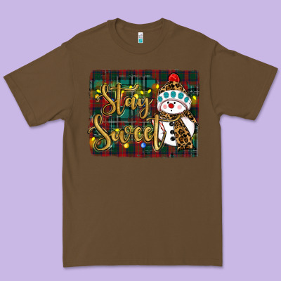 Christmas Stay Premium Tee Designed By Ranaportraitstore