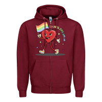 Burgundy sounds gay i'm in Zipper Hoodie - MaliasSmallBusiness