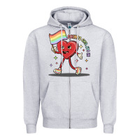 Heather Grey sounds gay i'm in Zipper Hoodie - MaliasSmallBusiness