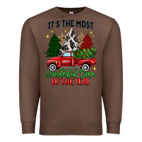 Chestnut its the most wonderful time of the year Premium Sweatshirt - MaliasSmallBusiness