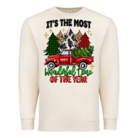 Sandshell its the most wonderful time of the year Premium Sweatshirt - MaliasSmallBusiness