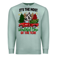 Seafoam its the most wonderful time of the year Premium Sweatshirt - MaliasSmallBusiness