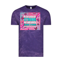 Cloud Purple pink ribbon cancer Vintage Tee - AdoDesignShop