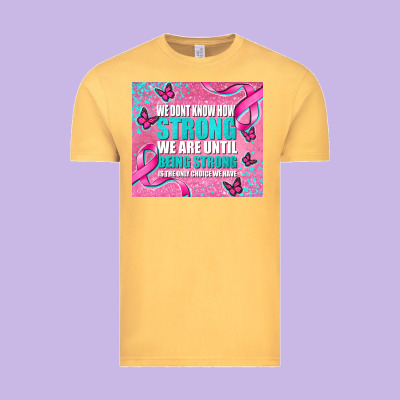 Pink Ribbon Cancer Vintage Tee Designed By Adodesignshop