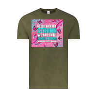 Vintage Olive pink ribbon cancer Vintage Tee - AdoDesignShop