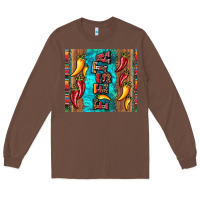 Chestnut fiesta with pepper Long Sleeve Tee - Artiststas