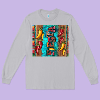 Fiesta With Pepper Long Sleeve Tee Designed By Artiststas