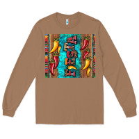 Toasted Coconut fiesta with pepper Long Sleeve Tee - Artiststas