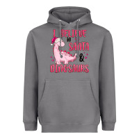 Storm i believe in santa & dinosaurs pink Heavyweight Hoodie - MaliasSmallBusiness