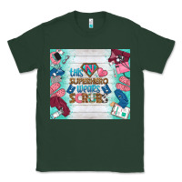 Sports Green this superhero wears scrubs tumbler Classic Tee - BundleAndBundleShop