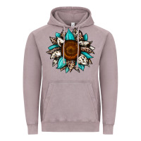 Vintage Zinc sunflower cowhide Vintage Hoodie - JahusDesignShop