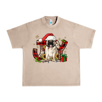 French Oak christmas joy pug Urban Heavy Tee - JahusDesignShop