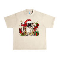 Sandshell christmas joy pug Urban Heavy Tee - JahusDesignShop