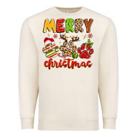Sandshell merry christmas paws Premium Sweatshirt - MaliasSmallBusiness
