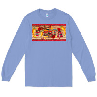 Colony Blue fiesta  license plate template Long Sleeve Tee - Artiststas
