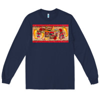 Navy fiesta  license plate template Long Sleeve Tee - Artiststas