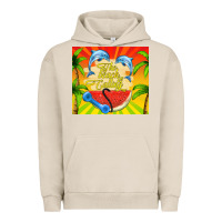 Pigment French Oak the beach is calling Urban Hoodie - TumblerDesignByShophia