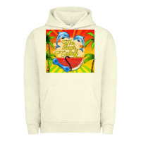 Pigment Pistachio the beach is calling Urban Hoodie - TumblerDesignByShophia