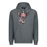 Rock baby pig Premium Hoodie - BarkalooDesign