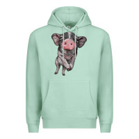 Seafoam baby pig Premium Hoodie - BarkalooDesign