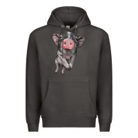 Smoke baby pig Premium Hoodie - BarkalooDesign