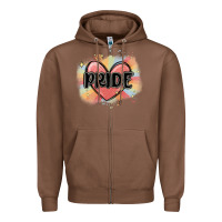 Chestnut pride Zipper Hoodie - MaliasSmallBusiness
