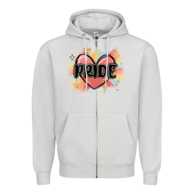 Pride Zipper Hoodie by MaliasSmallBusiness | Teevron