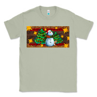 Matcha christmas tree with snowman Classic Tee - AdoDesignShop