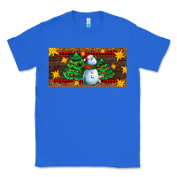 True Royal christmas tree with snowman Classic Tee - AdoDesignShop