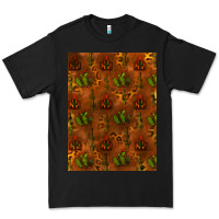Black cactus background Premium Tee - RanaPortraitStore
