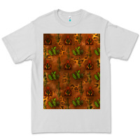 Dove Grey cactus background Premium Tee - RanaPortraitStore