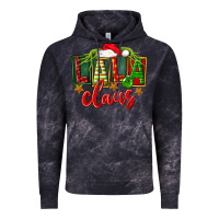 Cloud Black Christmas lala claus Vintage Hoodie - FaDigitalArtStudio