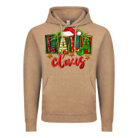 Vintage Coffee Christmas lala claus Vintage Hoodie - FaDigitalArtStudio