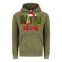 Vintage Olive Christmas lala claus Vintage Hoodie - FaDigitalArtStudio