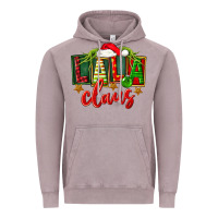 Vintage Zinc Christmas lala claus Vintage Hoodie - FaDigitalArtStudio