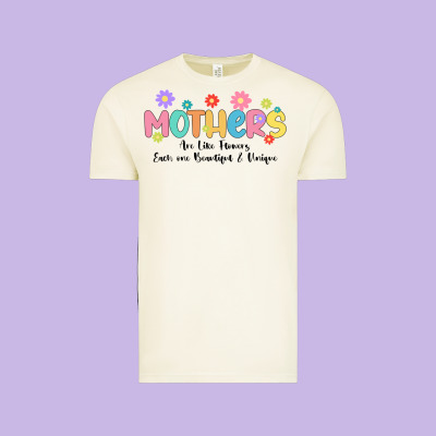 Mothers Are Like Flower Vintage Tee Designed By Jahusdesignshop