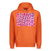 Carrot leopard background pink shimmer 3200x2400 Premium Hoodie - AdoDesignShop