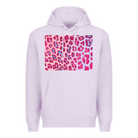 Lilac leopard background pink shimmer 3200x2400 Premium Hoodie - AdoDesignShop