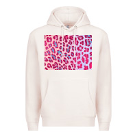 Pale Pink leopard background pink shimmer 3200x2400 Premium Hoodie - AdoDesignShop