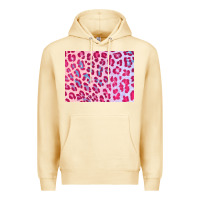 Pina Colada leopard background pink shimmer 3200x2400 Premium Hoodie - AdoDesignShop