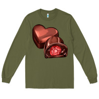 Heart Chocolate Long Sleeve Tee | Teevron