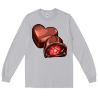 Moon Dust heart chocolate Long Sleeve Tee - AdoDesignShop