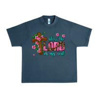 Midnight Navy bless the lord oh my soul Urban Heavy Tee - AdoDesignShop