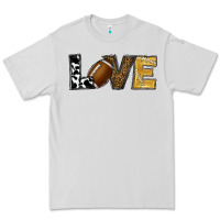 Dove Grey football love Premium Tee - RanaPortraitStore