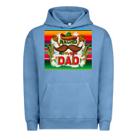 Pigment Pebble Blue nacho average dad father's day Urban Hoodie - TumblerDesignByShophia