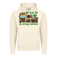 Vintage Artic Be Nice To The Bus Driver It's A Long Walk Home Vintage Hoodie - CowhideDigitalArt