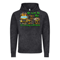 Vintage Black Be Nice To The Bus Driver It's A Long Walk Home Vintage Hoodie - CowhideDigitalArt