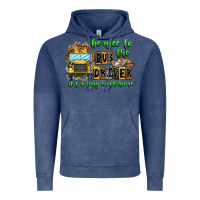 Vintage Denim Be Nice To The Bus Driver It's A Long Walk Home Vintage Hoodie - CowhideDigitalArt
